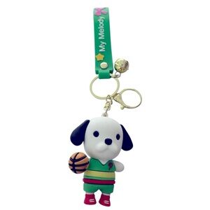 3D POCHACCO BELL KEYCHAIN BAGCHARM WITH SILICONE STRAP